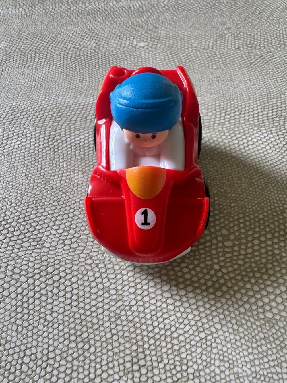 Little People Wheelies Red Race Car 2015 Mattel Fisher Price